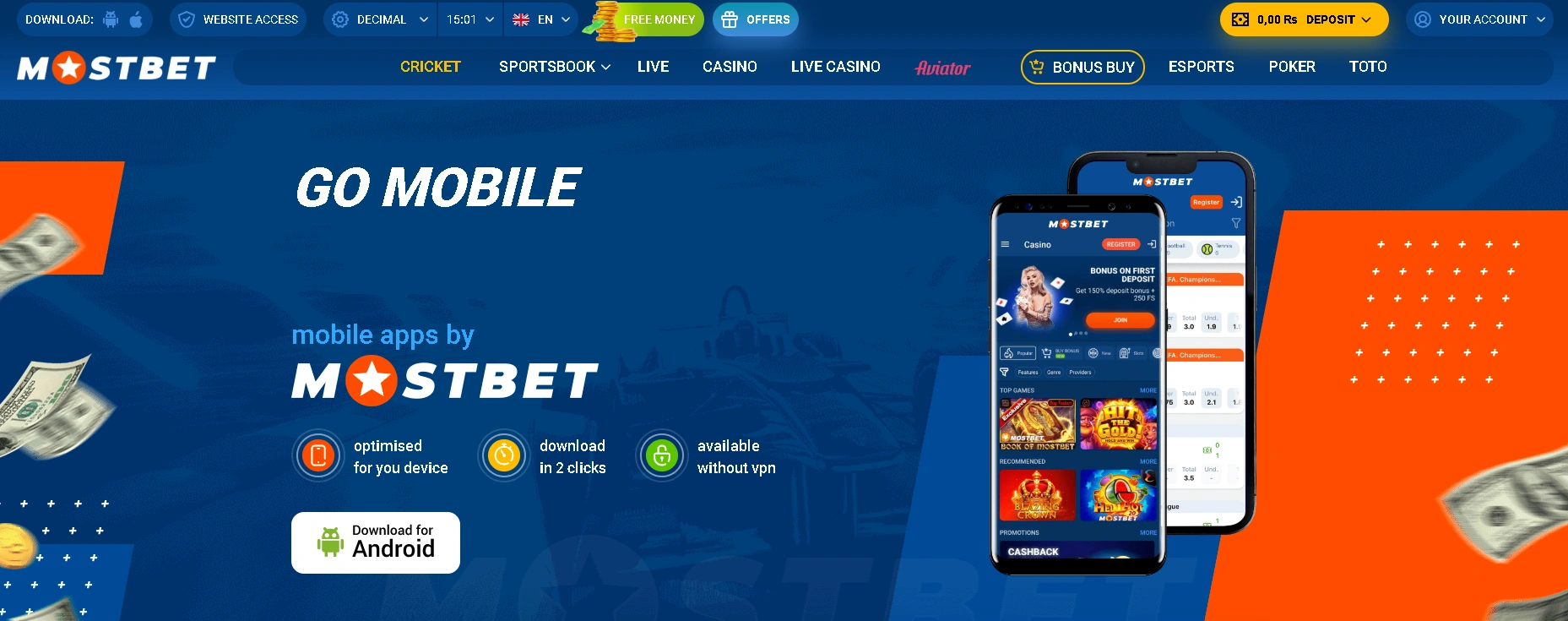 Mobile Access – Using the Most Bet App